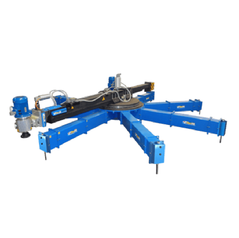 Máy gia công mặt bích di động FMAX 6000